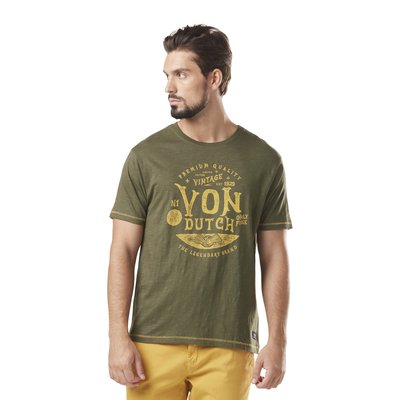 Tee Shirt en coton Prest VON DUTCH