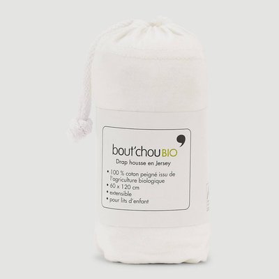 Drap house 60x120cm contenant du coton BIO, certifié OEKO-TEX BOUT'CHOU