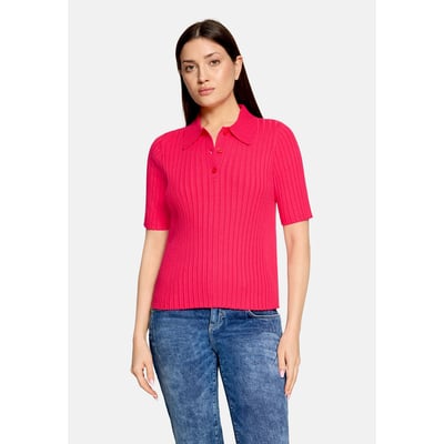 Pull-over en maille à col CARTOON