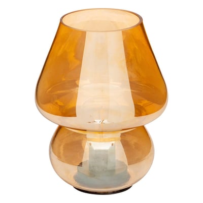 Lampe champignon verre LED à pile CARA ATMOSPHERA