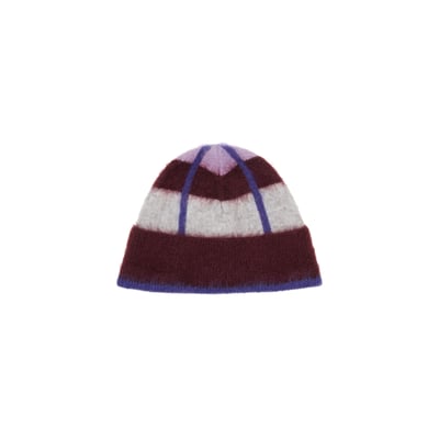 Casquette jacquard en un mélange douillet de laine vierge et de mohair MARC O’POLO DENIM