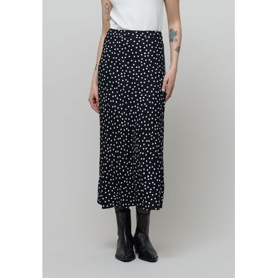 Jupe midi en viscose imprimé pois IKKS