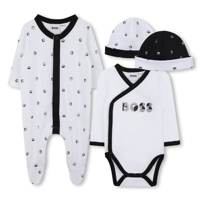 Ensemble pyjama, body et bonnet BOSS KIDSWEAR