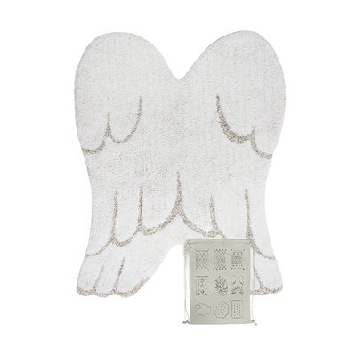 Tapis Rectangulaire en coton mini-ailes WINGS LORENA CANALS