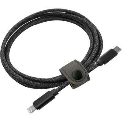 Câble Lightning vers USB-C 3m noir ADEQWAT