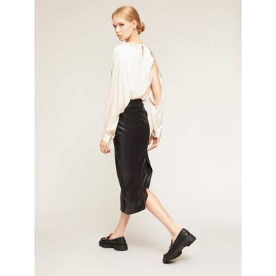Blouse en satin avec un détail de manches MOTIVI