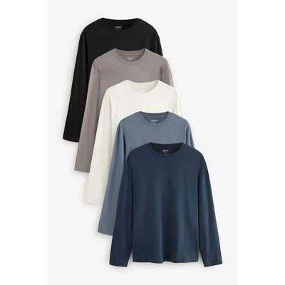 T-shirt manches longues, lot de 5 NEXT