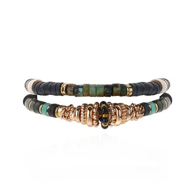 Bracelet ajustable avec perles TWEEKS HIPANEMA