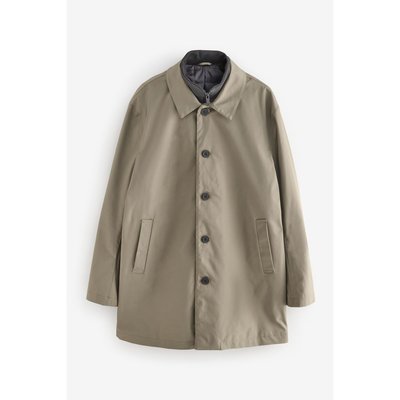 Manteau rembourré déperlant à col cheminée NEXT