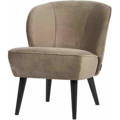 Fauteuil en bois et polyester élégant RECOLLECTION
