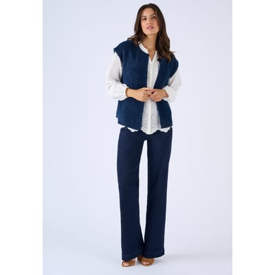 Gilet sans manches maille bouclette DAMART