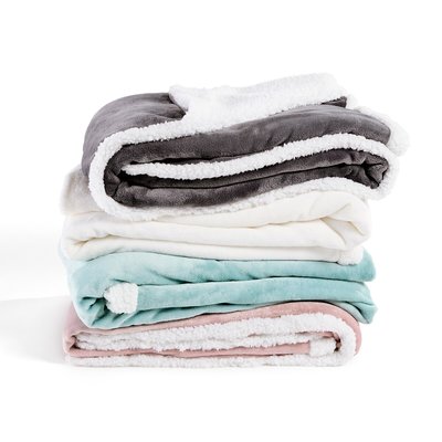 Plaid polaire et sherpa, Mild LA REDOUTE INTERIEURS