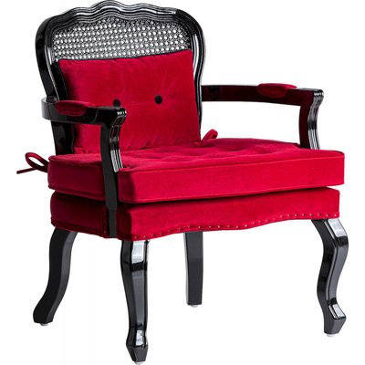 Fauteuil en velours classique, Laleu RECOLLECTION