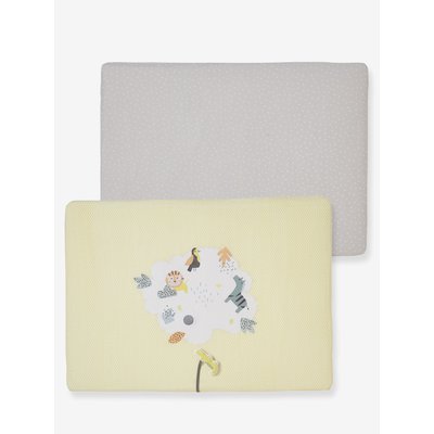 Lot de 2 housses fond de parc Color jungle VERTBAUDET