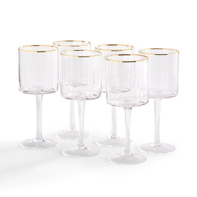Lot de 6 verres à eau, Coblice LA REDOUTE INTERIEURS