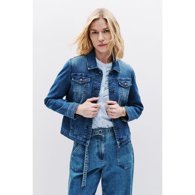 Veste droite denim VHOLIDAY CAROLL