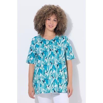 T-shirt motif toucans, plis fantaisie ULLA POPKEN