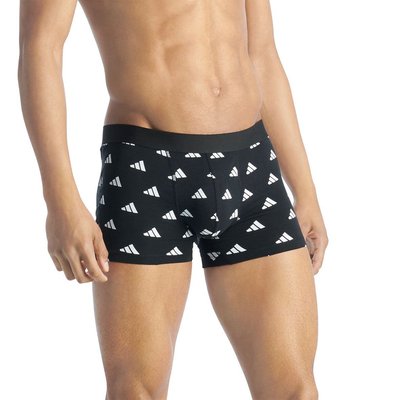Set van 3 effen boxershorts in katoen, Active Flex ADIDAS SPORTSWEAR