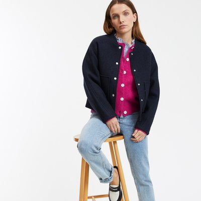 Giubbotto corto con bottoni a pressione LA REDOUTE COLLECTIONS