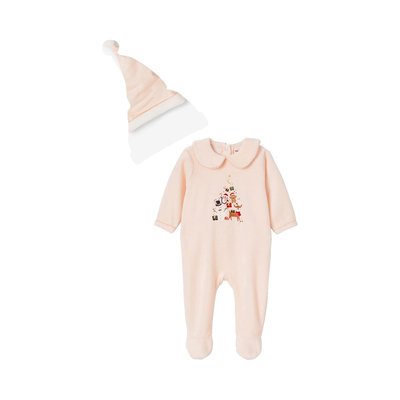 Pyjama bonnet naissance La Redoute