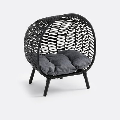 Panier chien/chat, résine tressé Manaka LA REDOUTE INTERIEURS