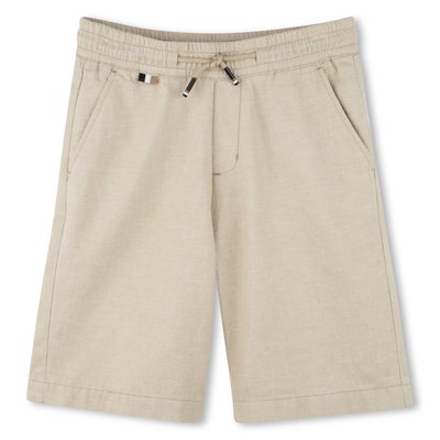Bermuda en lin et coton BOSS KIDSWEAR