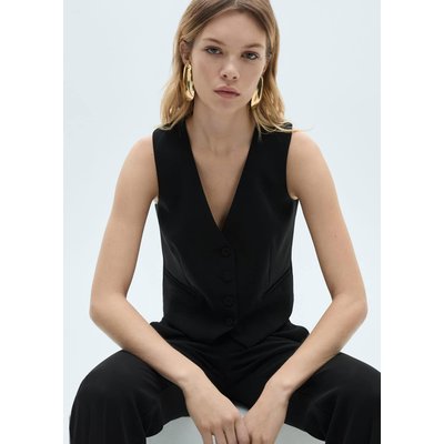 Gilet costume boutons MANGO