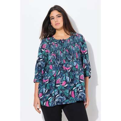 Blouse smockée motif papillons ULLA POPKEN