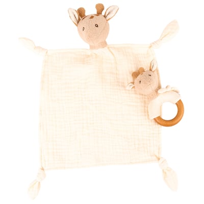 Coffret cadeau doudou et hochet Girafe EGMONT TOYS