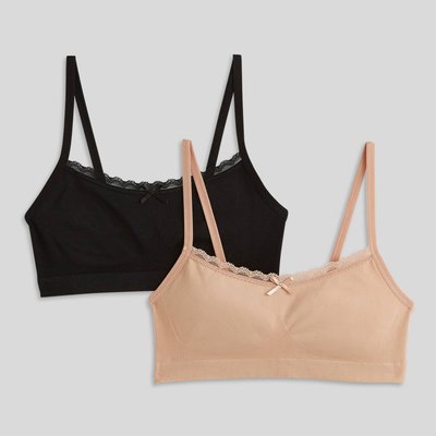 Lot de 2 brassières sans coutures MONOPRIX