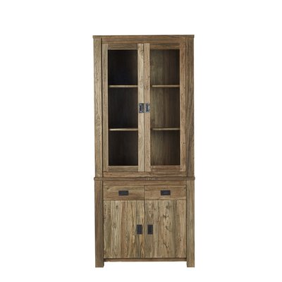 Vaisselier en bois de teck recyclé  CARGO BERAH GETAH