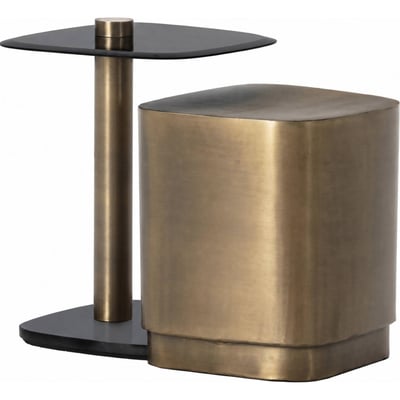 Table d'appoint en marbre (lot de 2) RECOLLECTION
