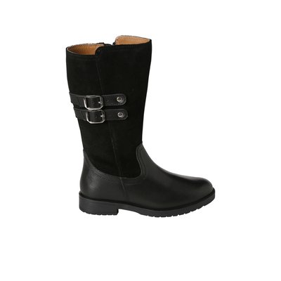 Bottes cavalières zippées cuir VERTBAUDET
