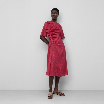 Robe imprimée à volant femme ADOLFO DOMINGUEZ