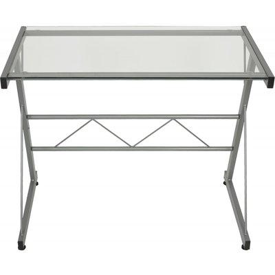 Bureau en métal et verre épuré RECOLLECTION