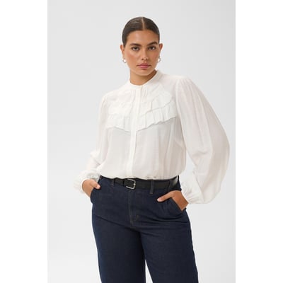 Chemise à manches longues KAFFE CURVE
