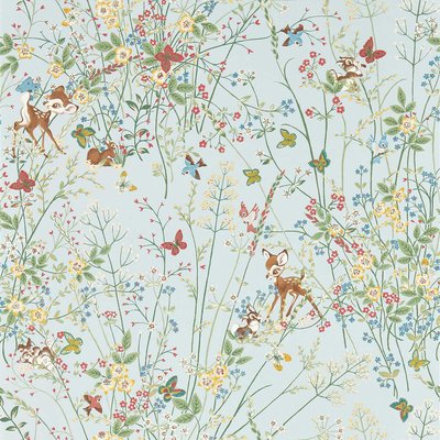 Bambi Sea Salt Wallpaper SANDERSON X DISNEY