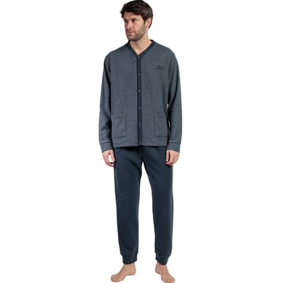 Pyjama pantalon chemise manches longues Grigio ADMAS
