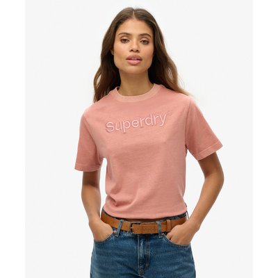 T-shirt droit ample brodé Core Logo SUPERDRY