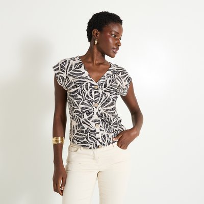 T-shirt col V GRAIN DE MALICE