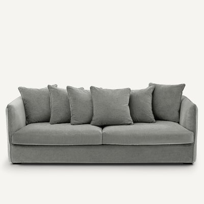 Sofá de terciopelo stonewashed, Neo Chiquito AM.PM
