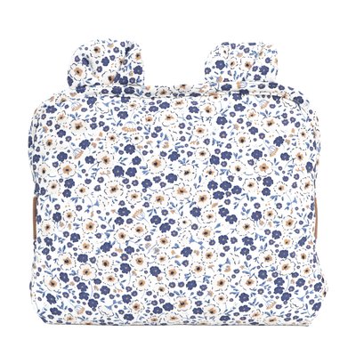 Tapis à langer de voyage coton bio BILLIE LITTLE CREVETTE