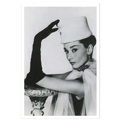 Affiche de film avec Audrey Hepburn HEXOA