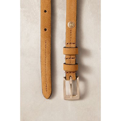 Ceinture fine en daim fabriqué italie NEXT
