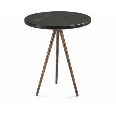 Table d'appoint en marbre, ronde, arcade RECOLLECTION