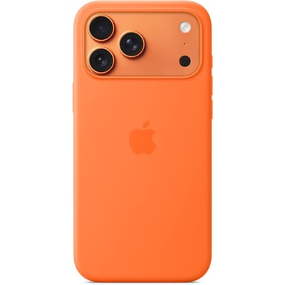 Coque iPhone 17 Pro Max MagSafe silicone Orang APPLE