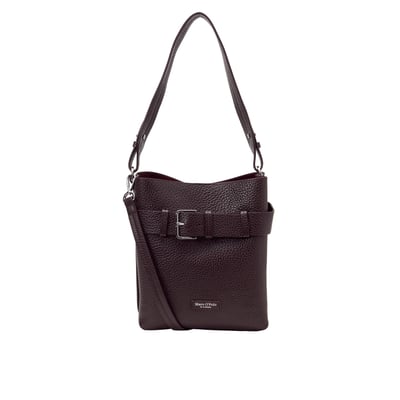 Sac Hobo modèle Brinni petit format en cuir de vachette grainé MARC O'POLO