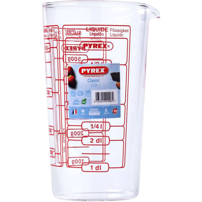 Verre doseur verre mesureur 0.5L PYREX