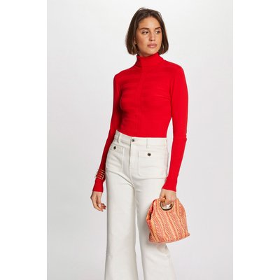 Pull col roulé fine maille MORGAN