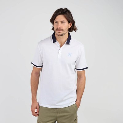 Unifarbenes Poloshirt, Baumwoll-Pikee OXBOW